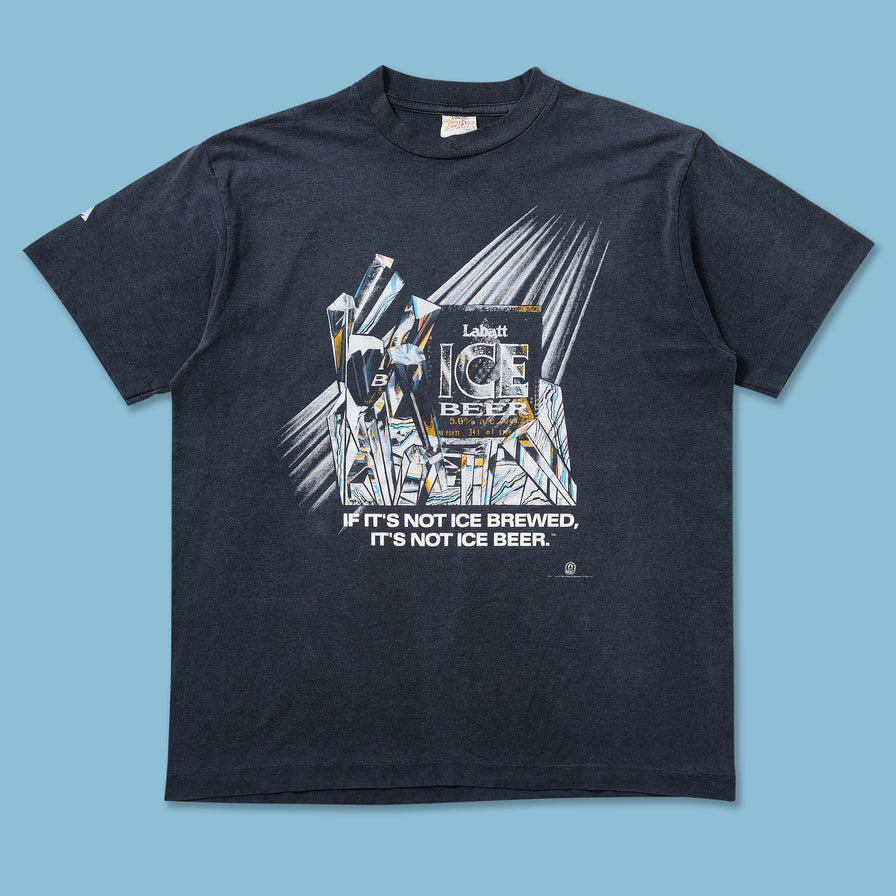 Vintage Labatt Ice Beer T-Shirt Large - Double Double Vintage