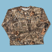 Real Tree Camo Longsleeve Large - Double Double Vintage