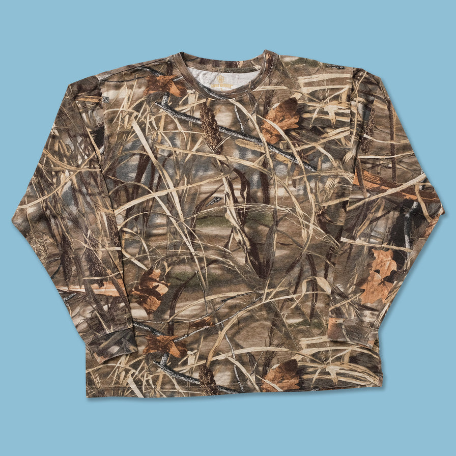 Real Tree Camo Longsleeve Large - Double Double Vintage