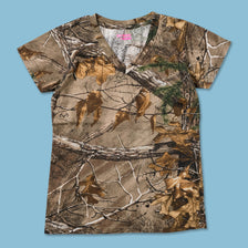 Women's Real Tree Camo Top Small - Double Double Vintage