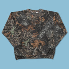Vintage Real Tree Camo Sweater Large - Double Double Vintage