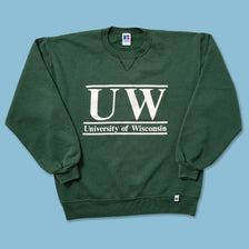 Vintage Russell Athletic University of Wisconsin Sweater Medium - Double Double Vintage