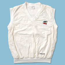 80s adidas Stefan Edberg Sweater Vest Small - Double Double Vintage