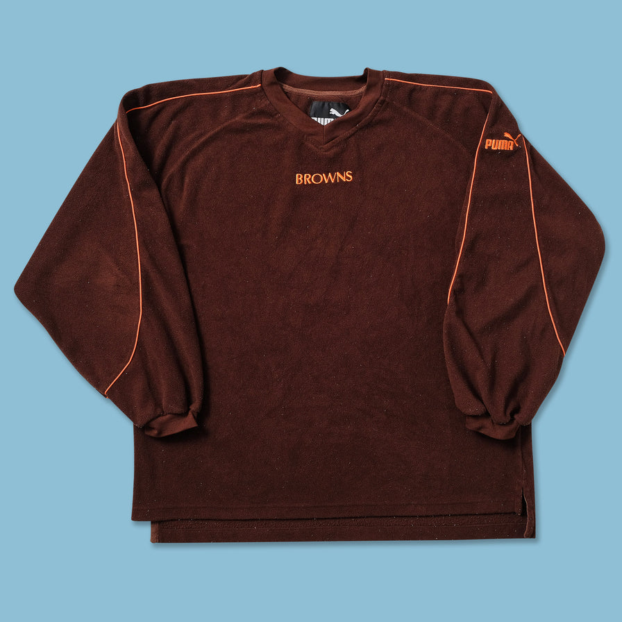 Vintage Puma Cleveland Browns Fleece Large - Double Double Vintage