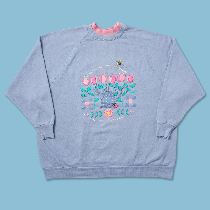 Vintage Flower Sweater XXL - Double Double Vintage