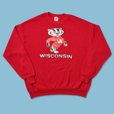 Vintage Wisconsin Badgers Sweater Medium - Double Double Vintage