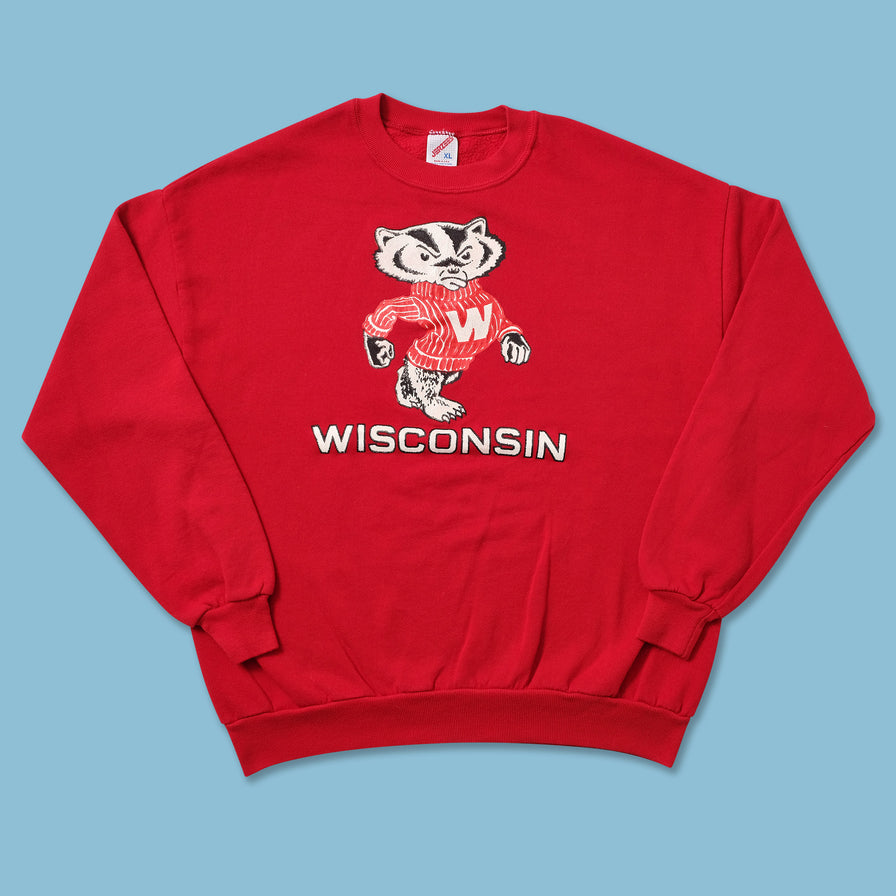 Vintage Wisconsin Badgers Sweater Medium - Double Double Vintage