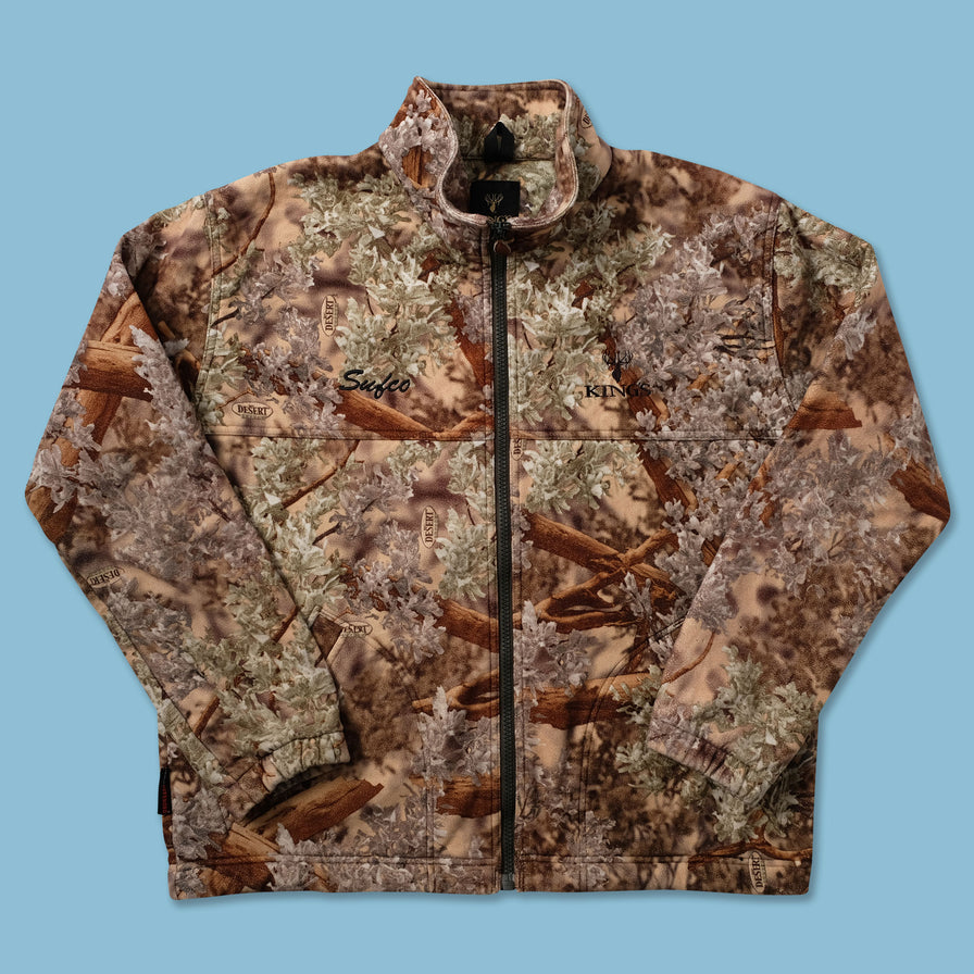 Vintage Real Tree Fleece Jacket XLarge - Double Double Vintage