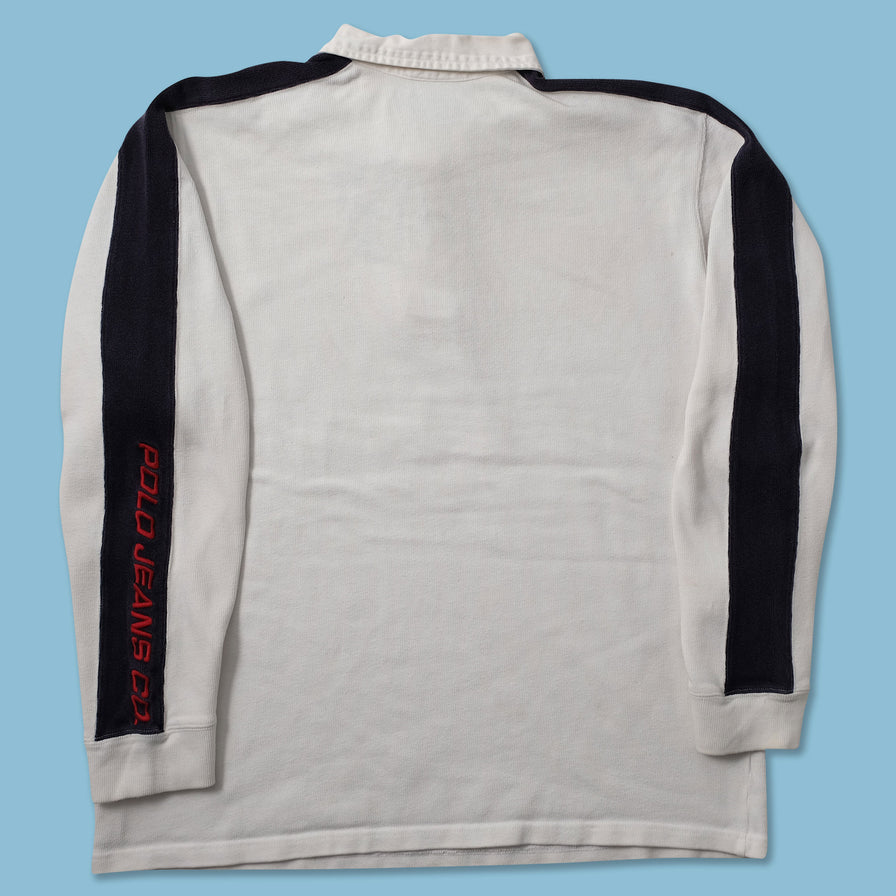 Vintage Polo Ralph Lauren Rugby Sweater XLarge - Double Double Vintage