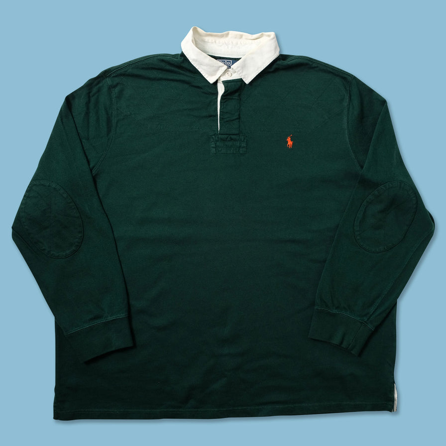 Vintage Polo Ralph Lauren Rugby Sweater 3XL - Double Double Vintage
