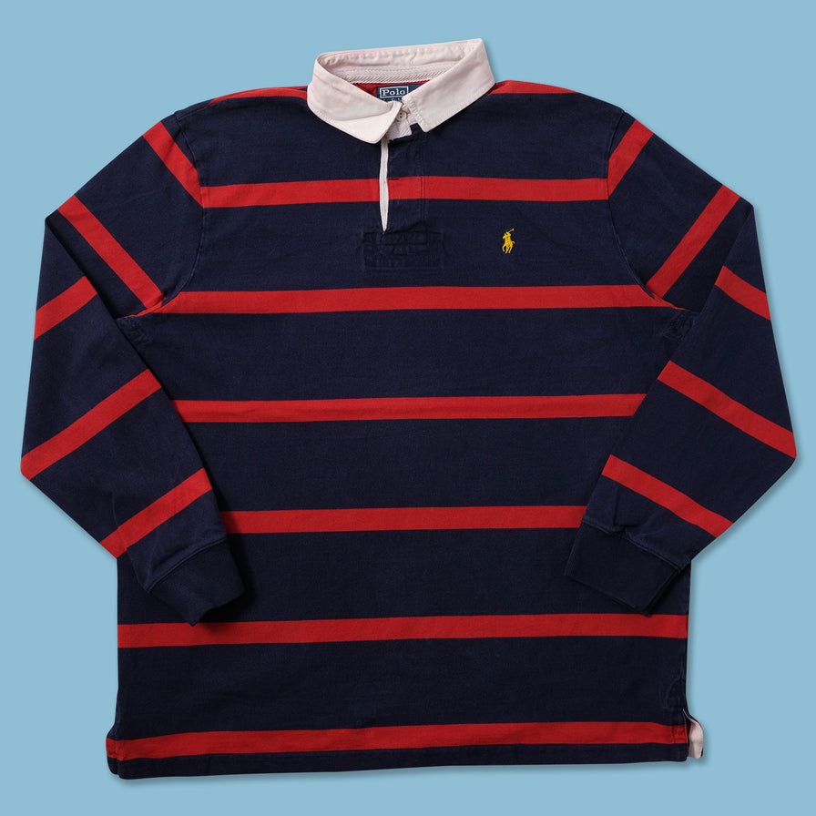 Vintage Polo Ralph Lauren Rugby Sweater XLarge - Double Double Vintage