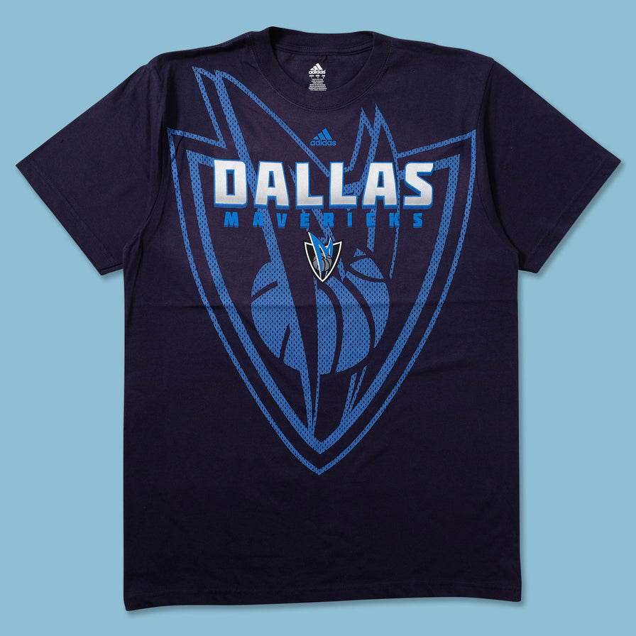 adidas Dallas Mavericks T-Shirt Large - Double Double Vintage