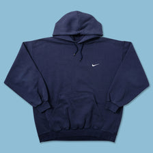 Vintage Nike Mini Swoosh Hoody XLarge - Double Double Vintage