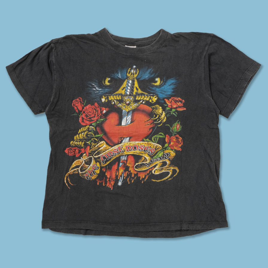 Vintage The First Roses Year T-Shirt Medium 