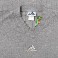 Vintage adidas V-Neck T-Shirt XXLarge 