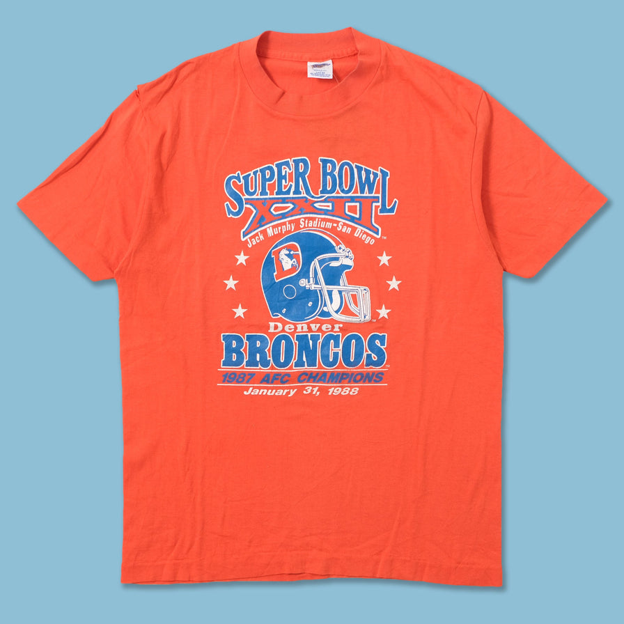 Vintage 1988 Denver Broncos T-Shirt Small 