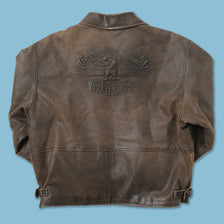 Vintage Harley Davidson Leather Jacket Large 