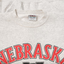 Vintage Nebraska Huskers Sweater Medium 