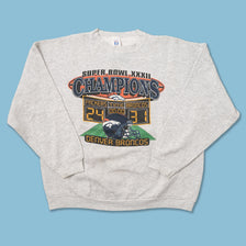 Vintage 1998 Denver Broncos Sweater XLarge 
