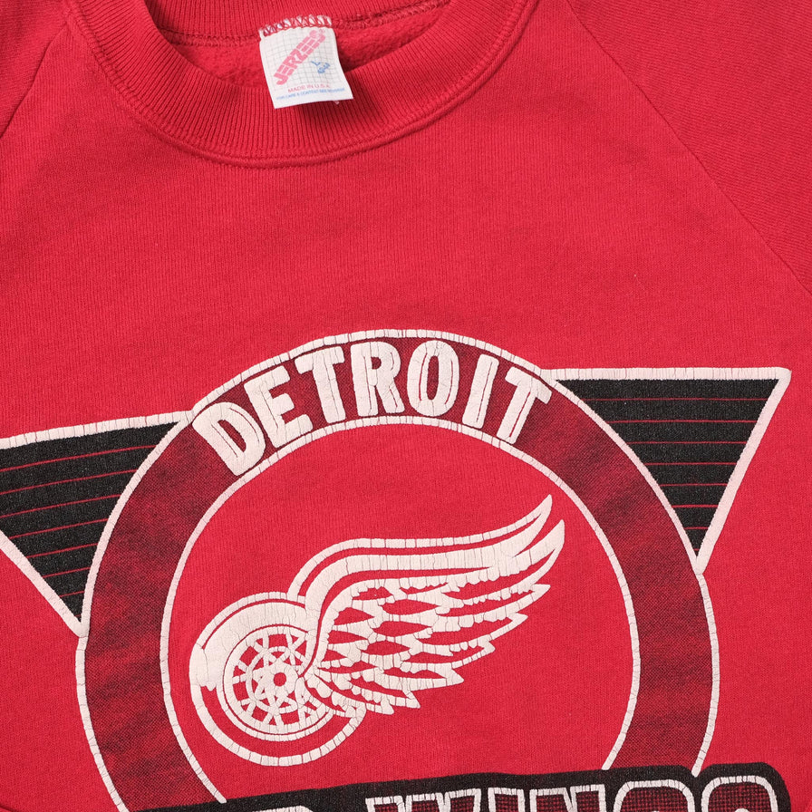 Vintage Detroit Red Wings Sweater Large 