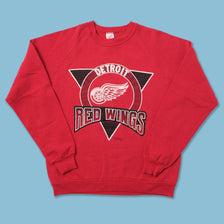 Vintage Detroit Red Wings Sweater Large 