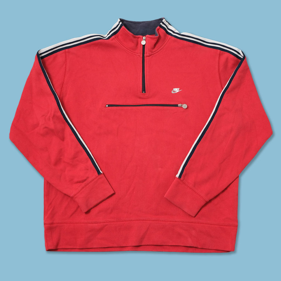 Vintage Nike Q-Zip Sweater XLarge 