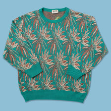 Vintage Hugo Boss Knit Sweater Medium 