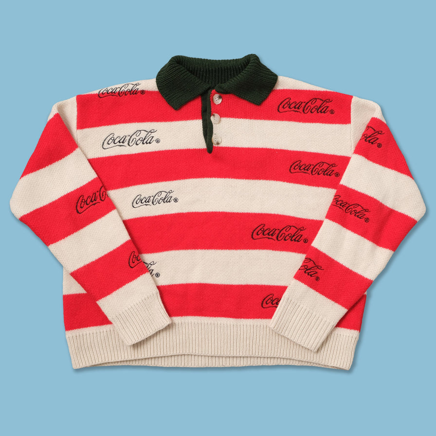 Coca Cola Knit Sweater Medium 