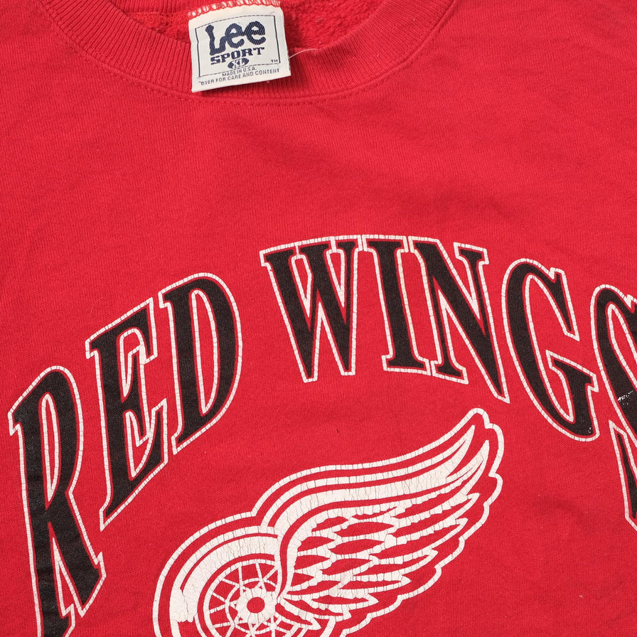 Vintage Detroit Red Wings Sweater XLarge 