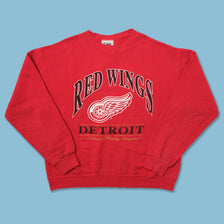 Vintage Detroit Red Wings Sweater XLarge 