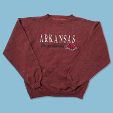 Vintage Arkansas Razorbacks Sweater Medium 