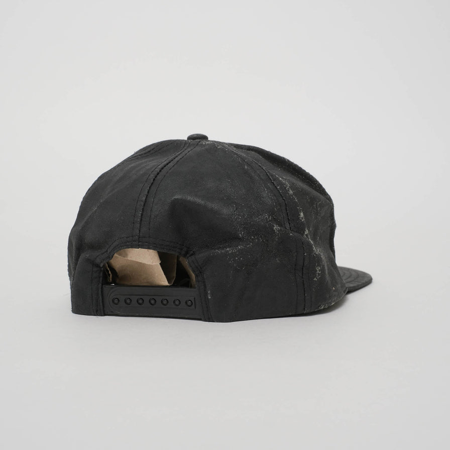 Vintage DS Los Angeles Raiders Leather Snapback 