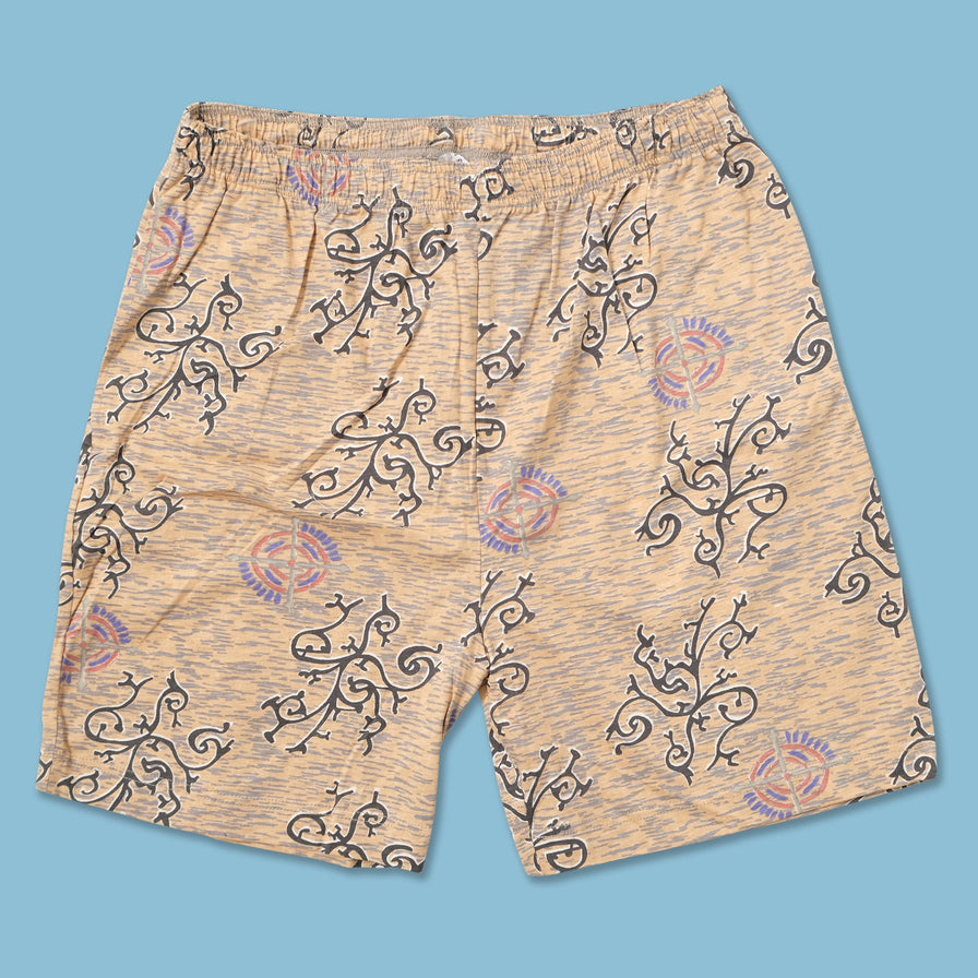 Vintage DS Pattern Shorts Large 