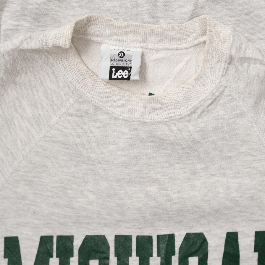 Vintage Michigan State Not! Sweater Large 