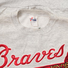 Vintage Atlanta Braves Sweater Large 