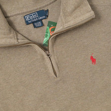Vintage Polo Ralph Lauren Q-Zip Sweater Small 