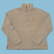 Vintage Polo Ralph Lauren Q-Zip Sweater Small 