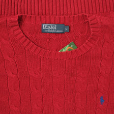 Vintage Polo Ralph Lauren Knit Sweater Large 
