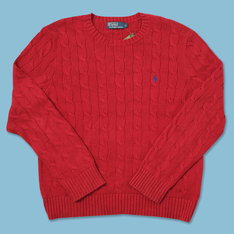 Vintage Polo Ralph Lauren Knit Sweater Large 