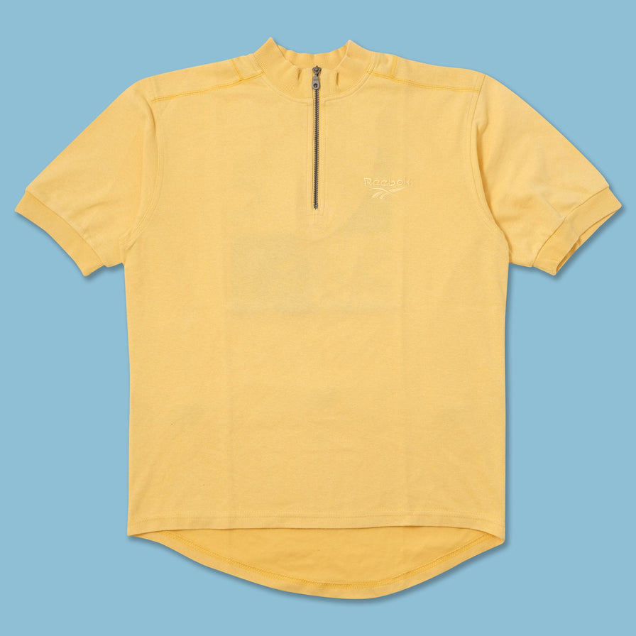 Vintage Reebok Q-Zip T-Shirt Large 