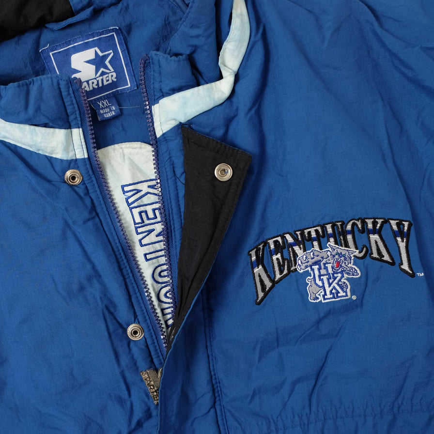 Vintage Starter Kentucky Wildcats Padded Jacket XXLarge 