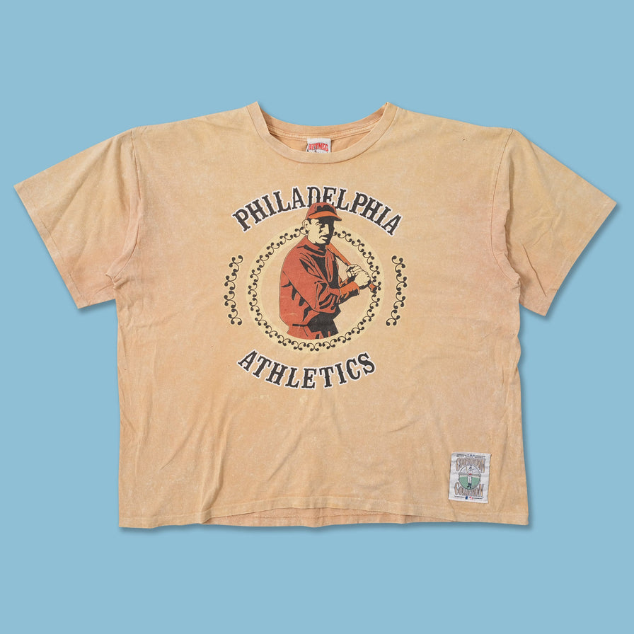 1991 Nutmeg Philadelphia Athletics T-Shirt XLarge 