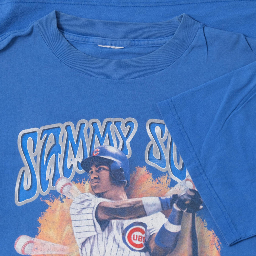 1998 Sammy Sosa Chicago Cubs T-Shirt Large 
