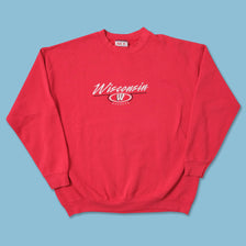 Vintage Wisconsin Badgers Sweater XLarge 