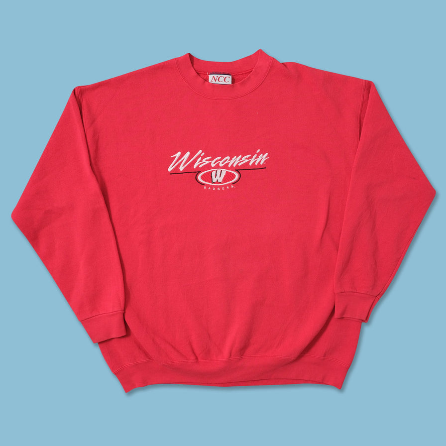 Vintage Wisconsin Badgers Sweater XLarge 