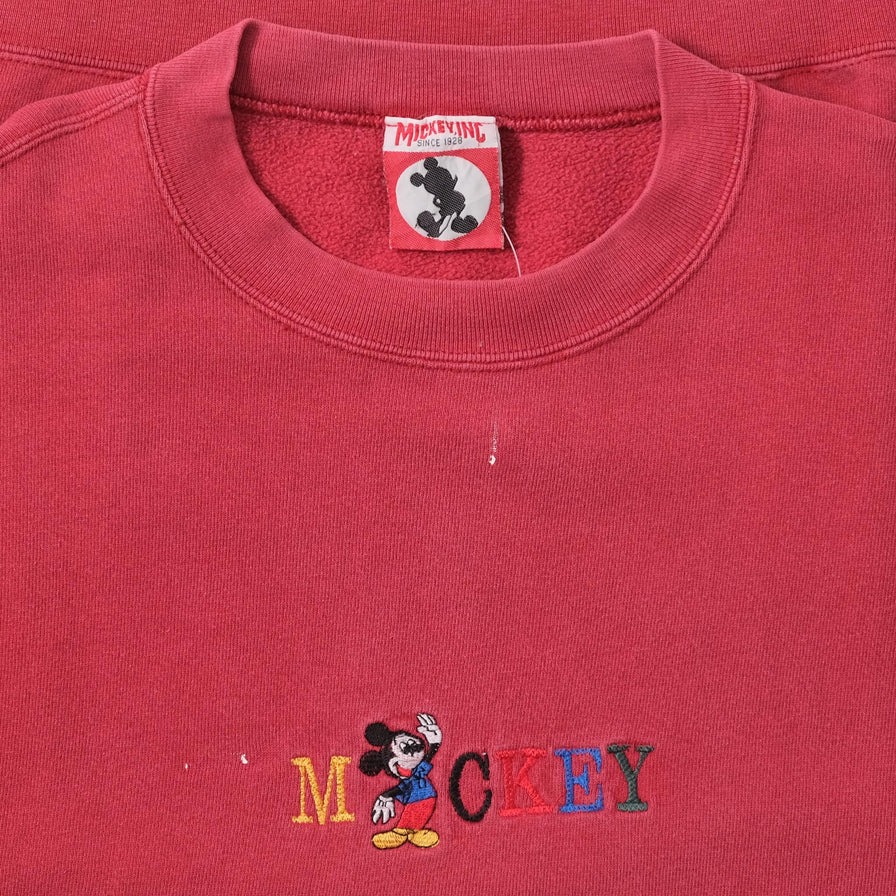 Vintage Mickey Mouse Sweater Large 