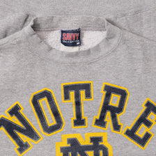 Vintage Notre Dame Sweater Small 