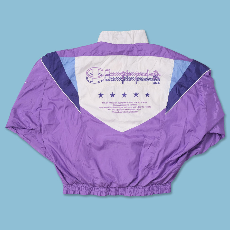 Vintage Women's Champion Track Jacket Small 