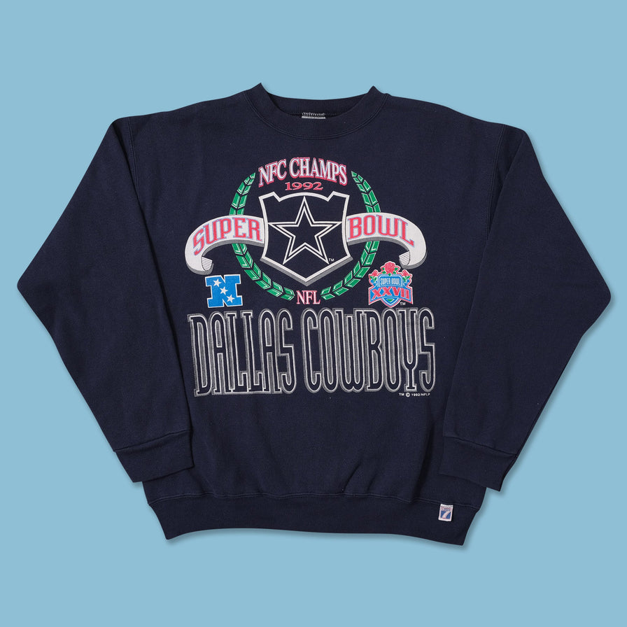 1992 Super Bowl Dallas Cowboys Sweater Large 