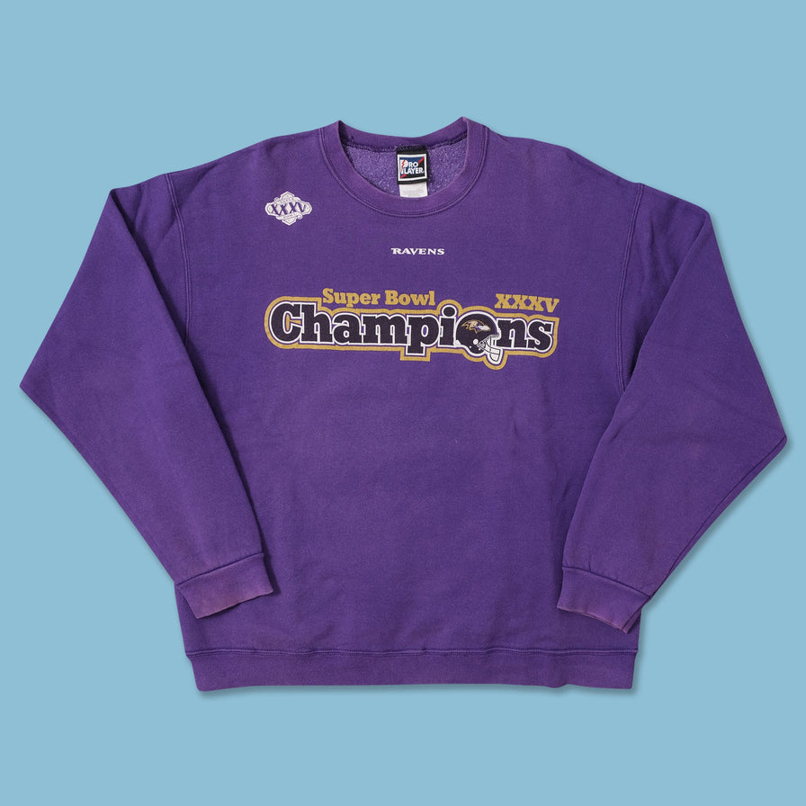 2001 Pro Player Baltimore Ravens Sweater Large 